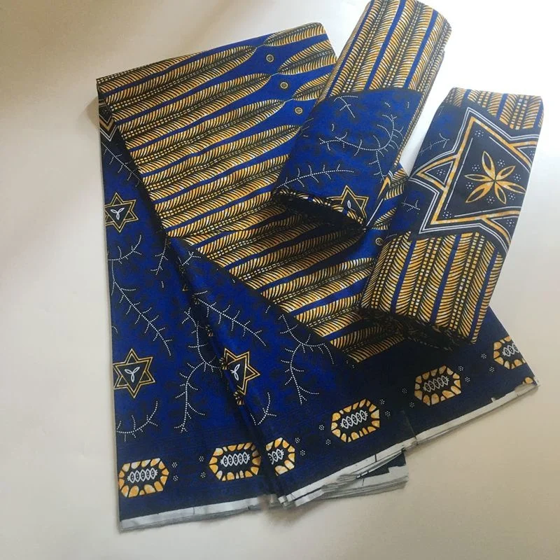 

New Guaranteed Veritable 100% Original Real Wax Ankara Fabric 2022 African Print Fabric For Wedding Dress Tissus Coton 6Yards