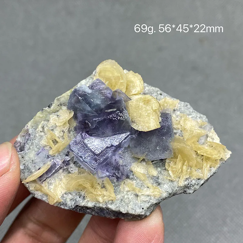 100% натуральный флюорит Внутренняя Монголия кластер минералов камни и кристаллы