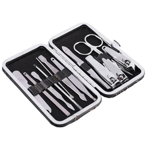 12 In 1 Stainless Steel Nail Clipper Set Pedicure Manicure Tools Set Nail Care Nipper Cutter Cuticle in Pakistan