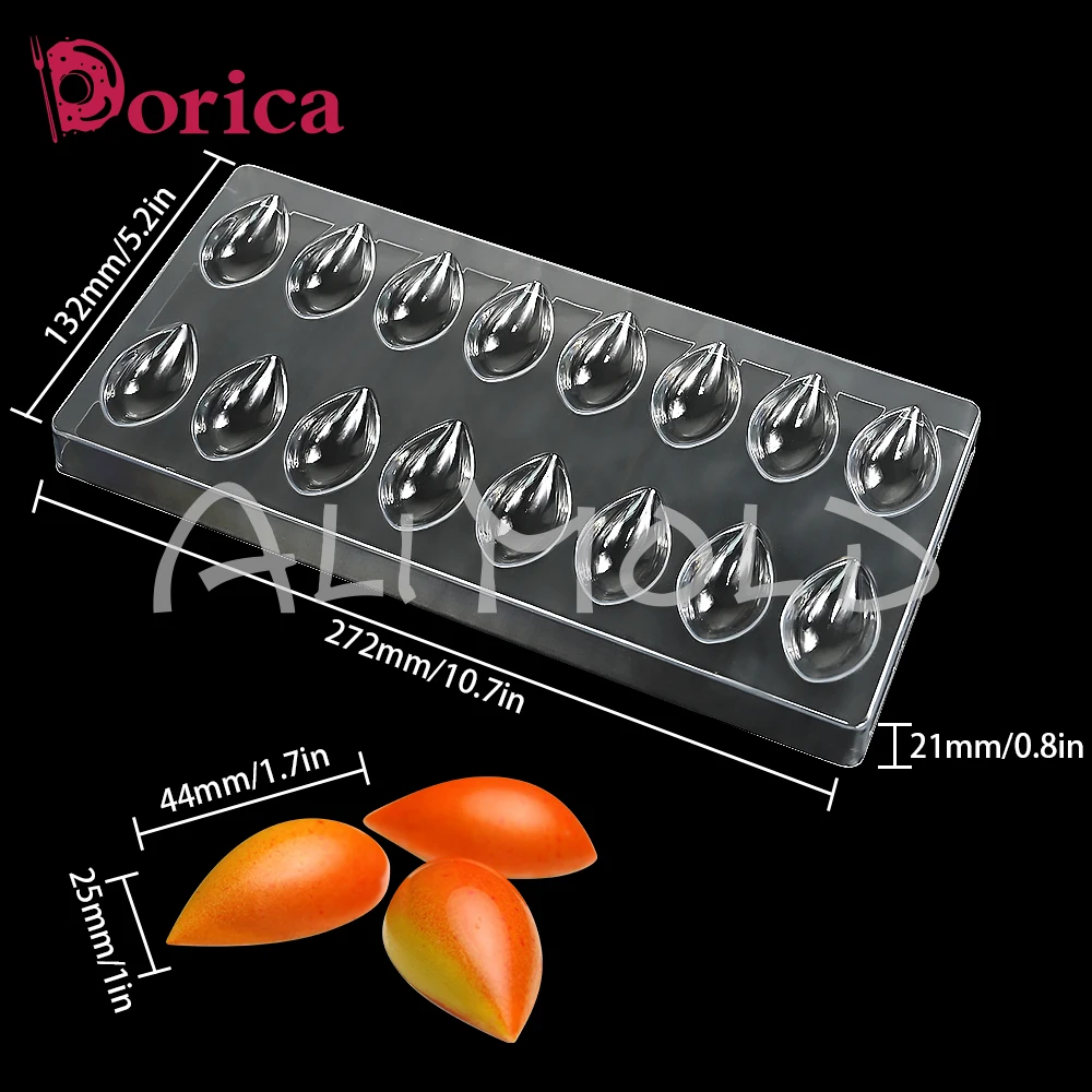 Пластиковая форма для шоколада Dorica