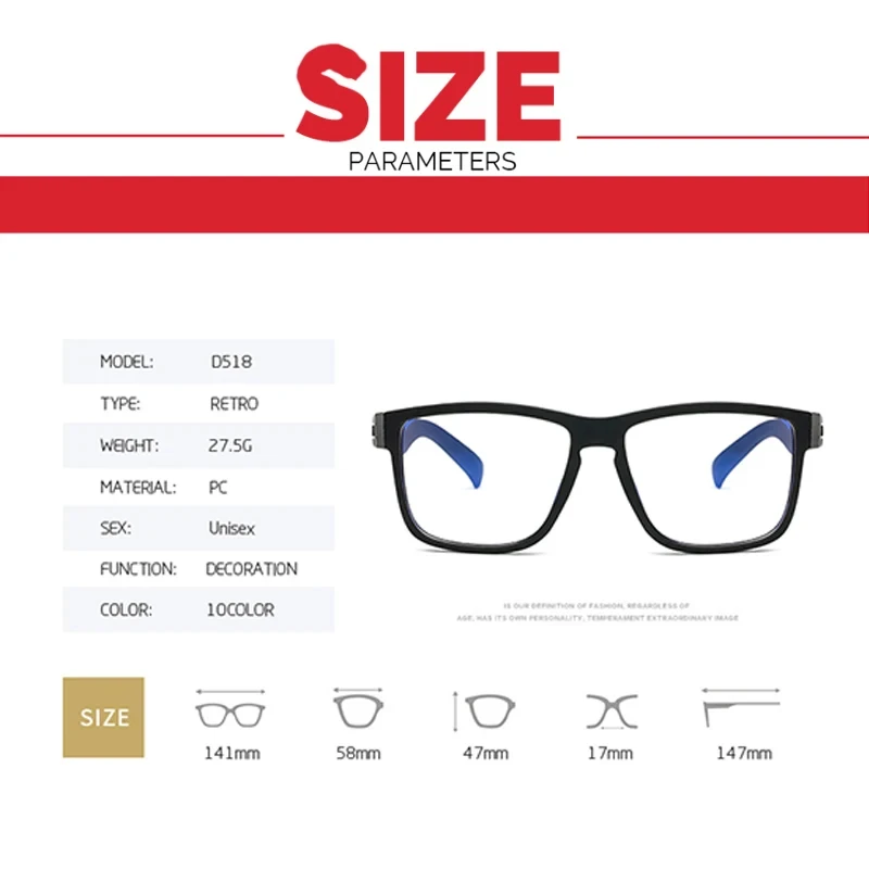 Очки компьютерные оптические для мужчин и женщин модные искусственные очки с