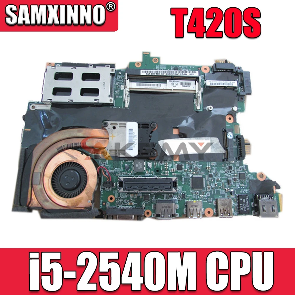 

Материнская плата для ноутбука lenovo thinkpad T420S, FRU 63Y1725