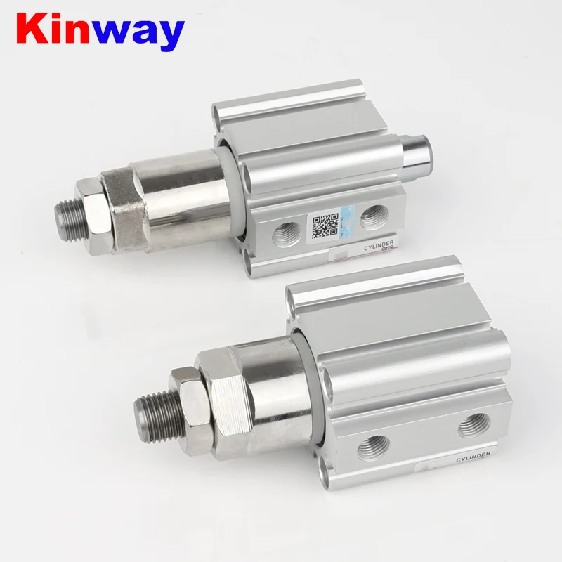 Пневматический тонкий цилиндр регулируемый CDQ2B32/20/25/16/40/50/63/80-30-75-10 XC8