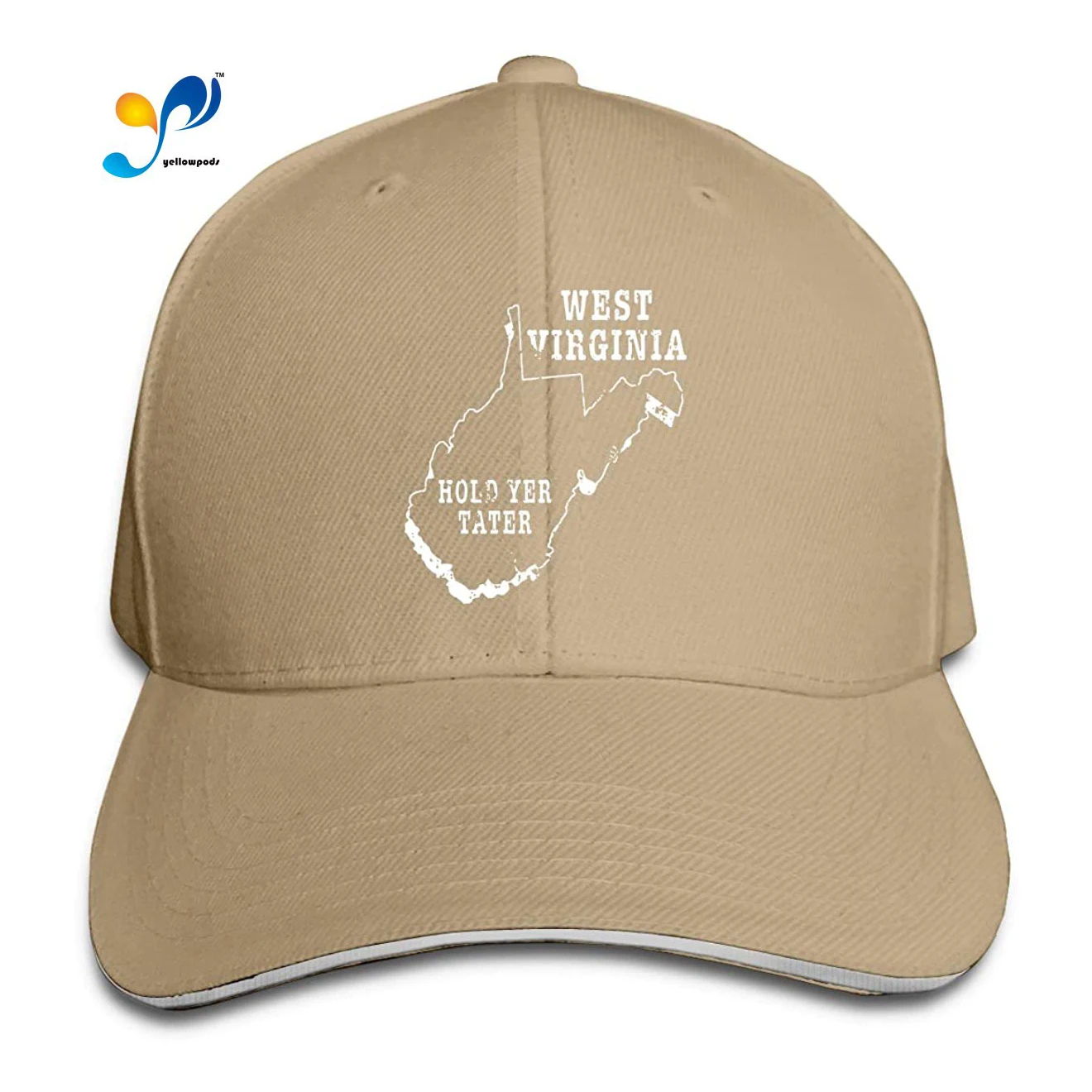 

Moto Gp Baseball Cap West Virginia Hold Yer Tater Men Cotton Classic Baseball Cap Adjustable Size