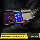 Для VW Caravelle  Multivan T5 T6 2000-2019 центральной консоли светодиодный светильник подлокотник с USB