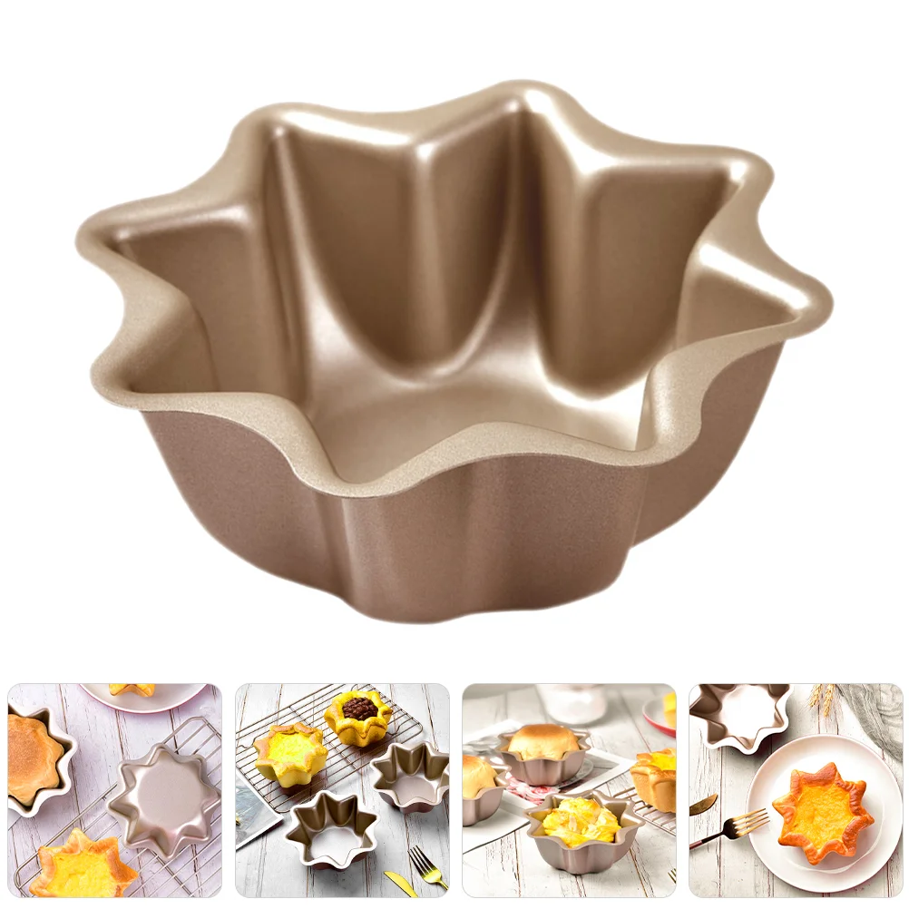 

Reusable Egg Tart Carbon Steel Cupcake Mould Baking Cupcake Cake Muffin