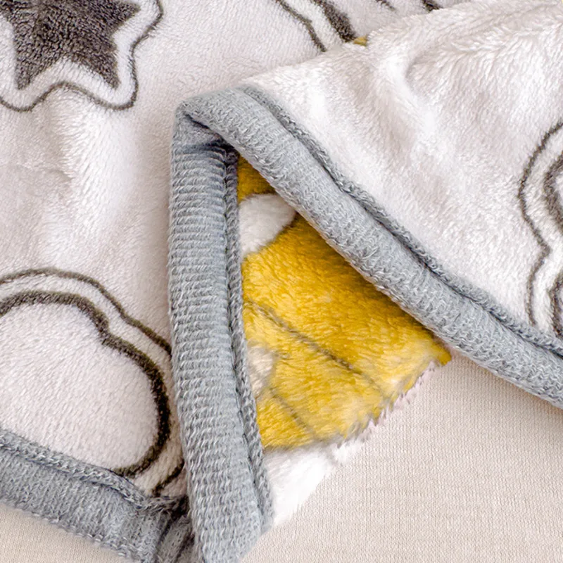 Милое одеяло с героями мультфильмов плюшевое кавайное фланелевое котом