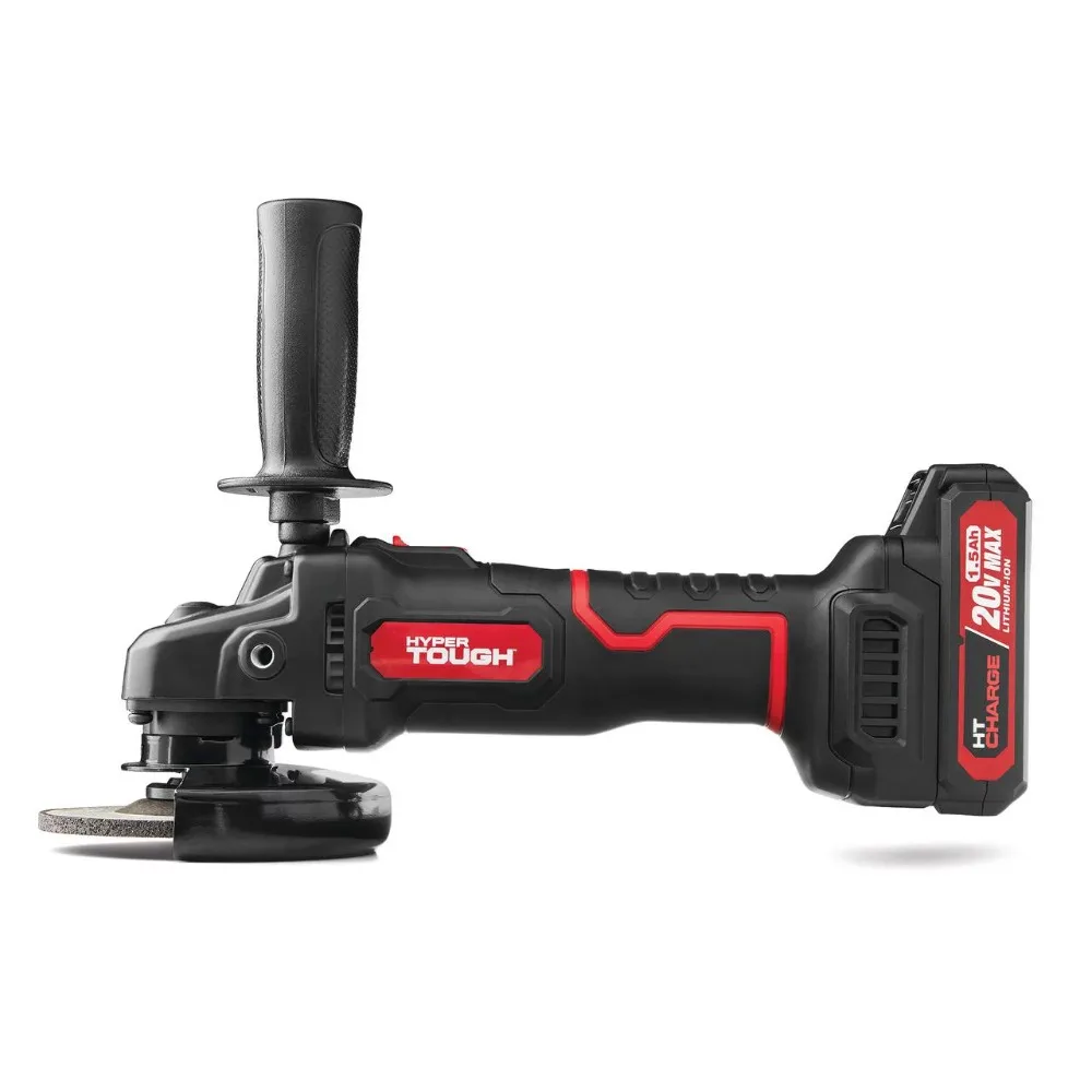 

Hyper Tough 20V 1.5Ah Lithium-ion Angle Grinder, Cordless, 2902.5 sander
