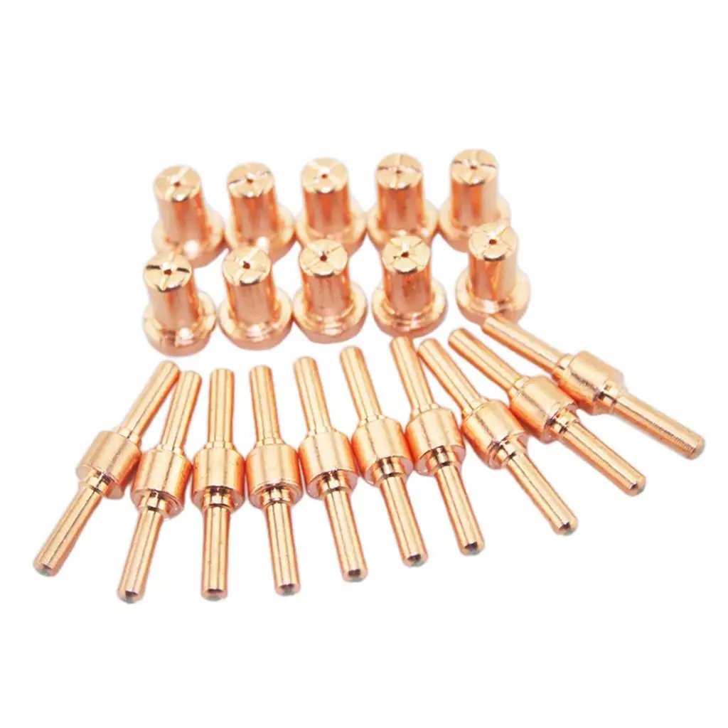 

10set Extended Plasma Cutting Torch Consumable Accessory Electrode for PT31