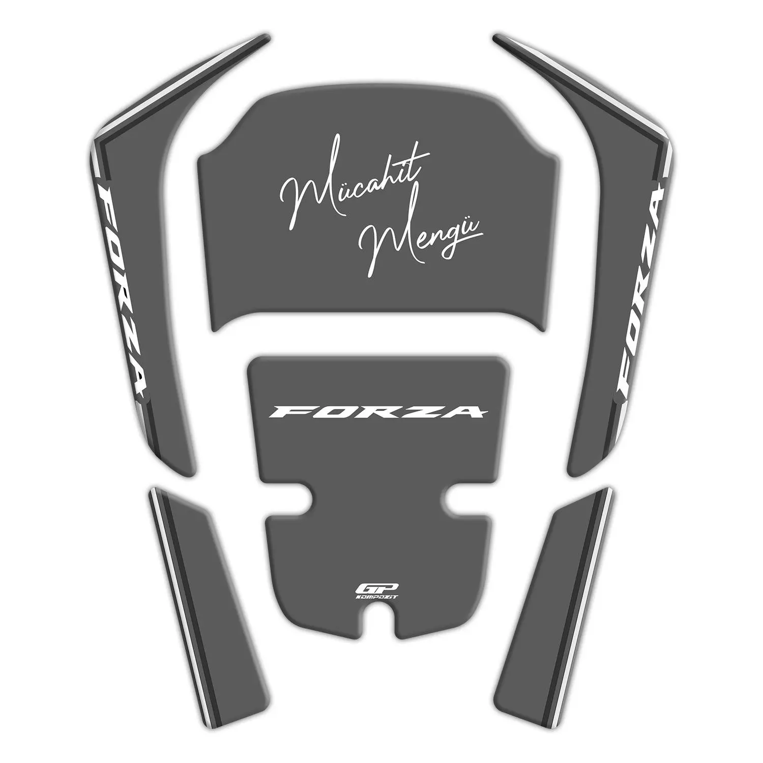 

GP для персонального геймпада Forza 250 2018-2022 серый