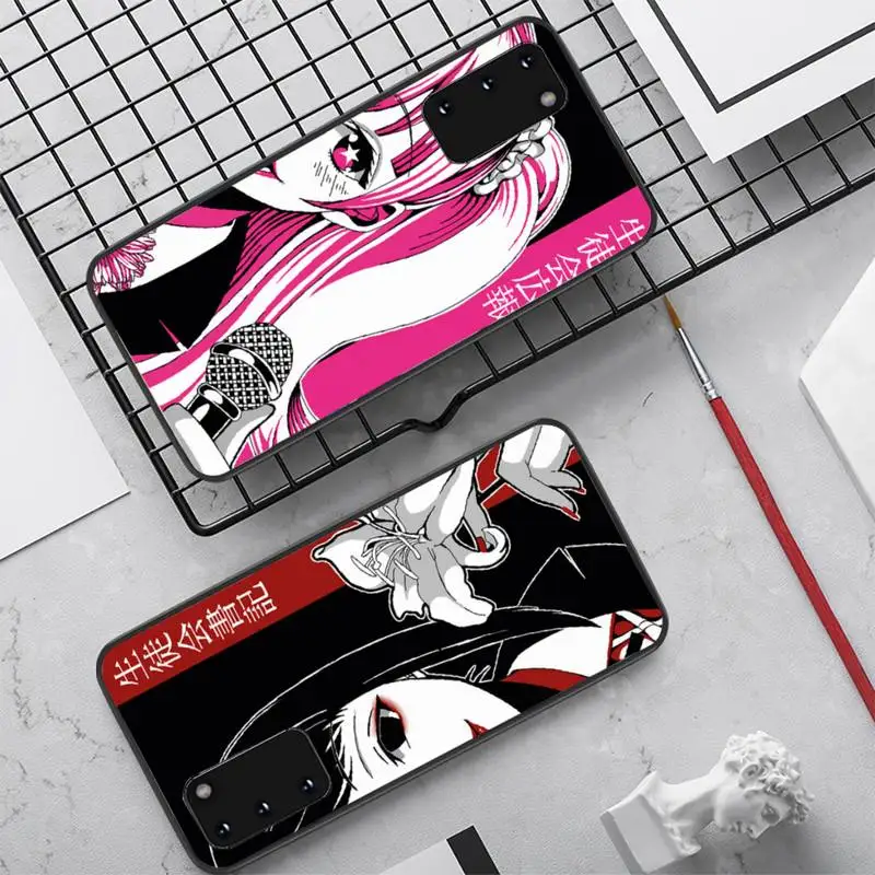 

YNDFCNB Japanese Anime Kakegurui Jabami Yumeko Phone Case for Samsung S10 21 20 9 8 plus lite S20 UlTRA 7edge