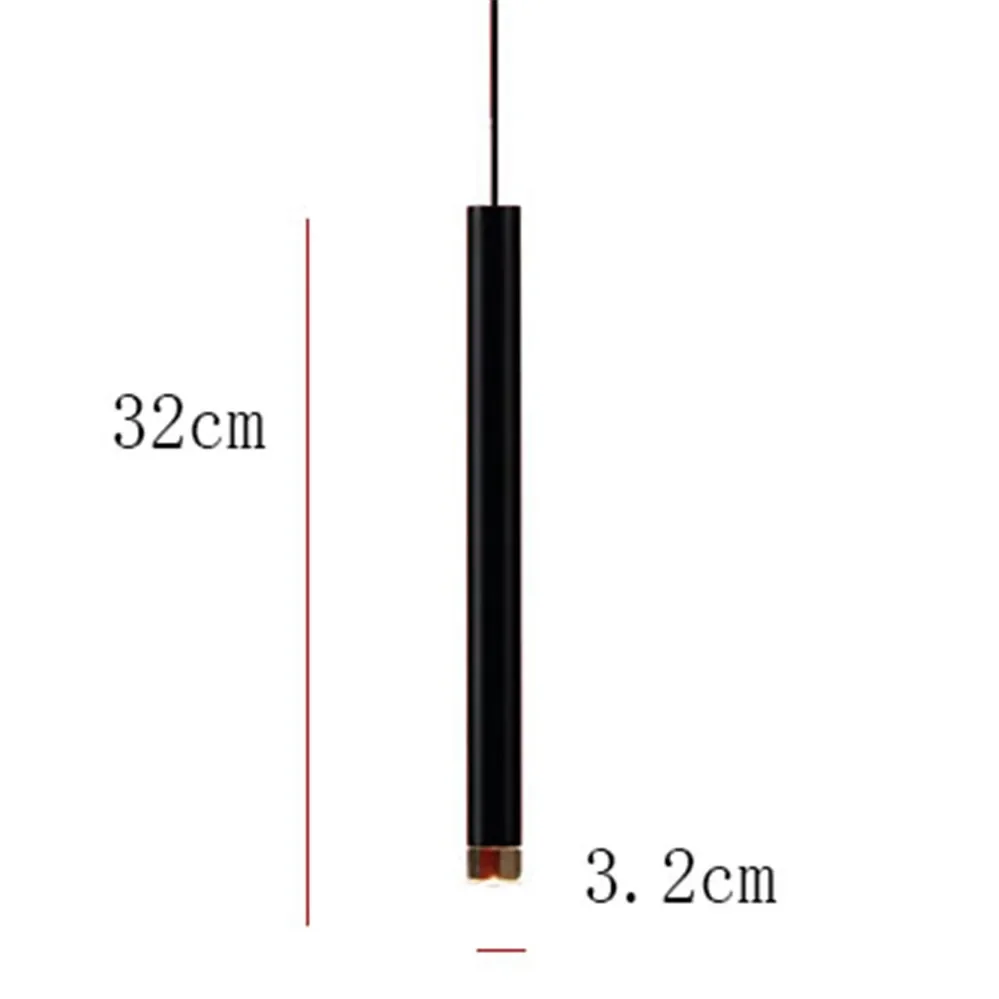

Подвесные светодиодные светильники NCKyCCTBO, золотая трубка