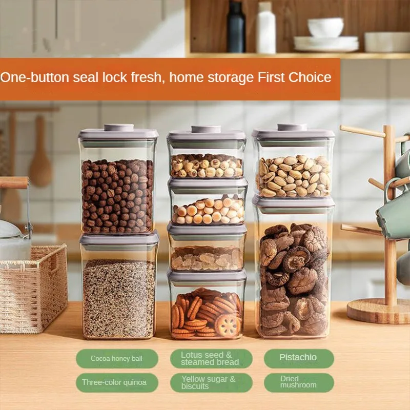 

Ultimate Home Storage Solution: Sealed Storage Jar for Grain Kitchen - The Perfect Food Storage Box