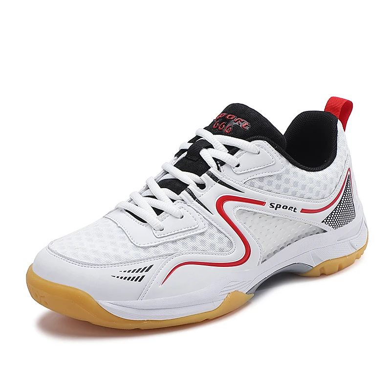 

2022 Badminton Shoes for Men Breathable Lightweight Tennis Sneakers Women Sports Shoes Training Baseball Badminton Footwear