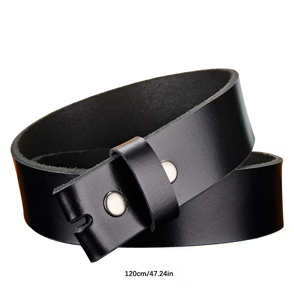 

Pants Shorts Men Belt Leather Waistbelt Fashion Pin Waistband Strap Waist Band Without Buckle Dressing Replacement
