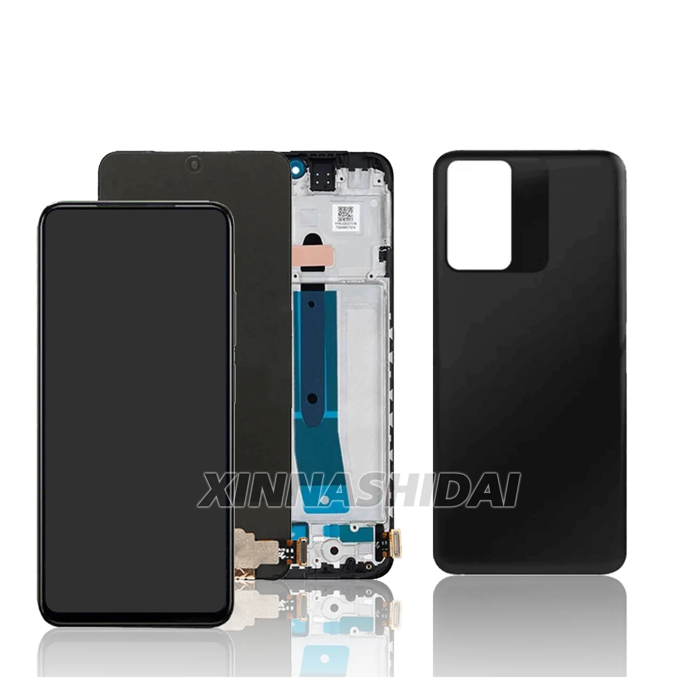 6 43-дюймовый Жк-дисплей Для Xiaomi Redmi Note 12s Емкостный Сенсорный Экран С Рамкой