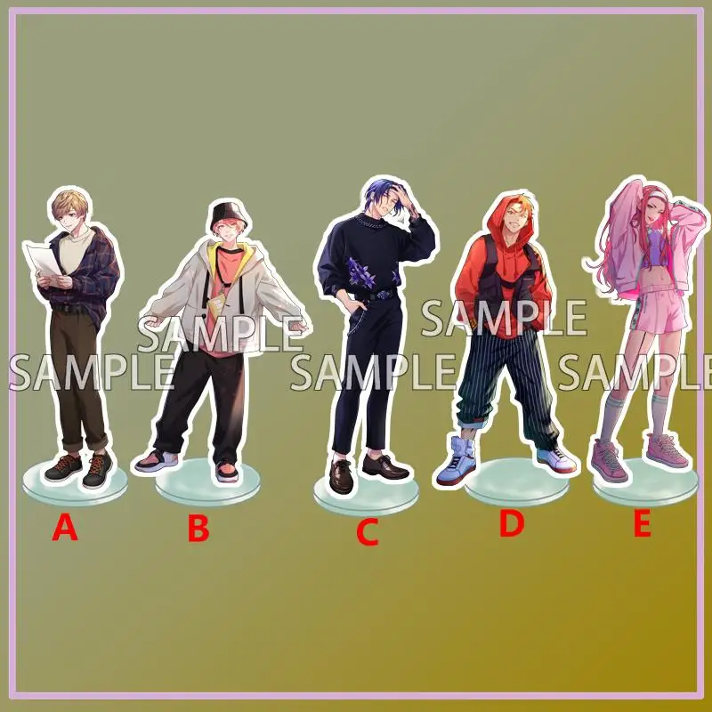 

Anime Stand paradox live Ando Shiki Kanbayashi Yohei Anne Faulkner Acrylic Figure Display desktop decoration 15cm