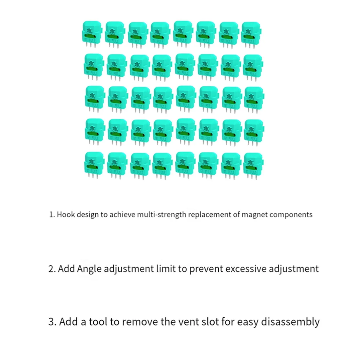 40 шт. модуль датчика потенциометра джойстика Холла для игрового контроллера PS4