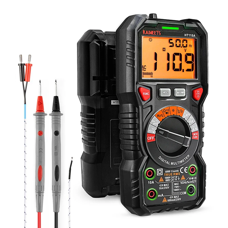 

Manual-range Multi-function Household Maintenance Multimeter for Measuring AC DC Voltage and Current Multimetro