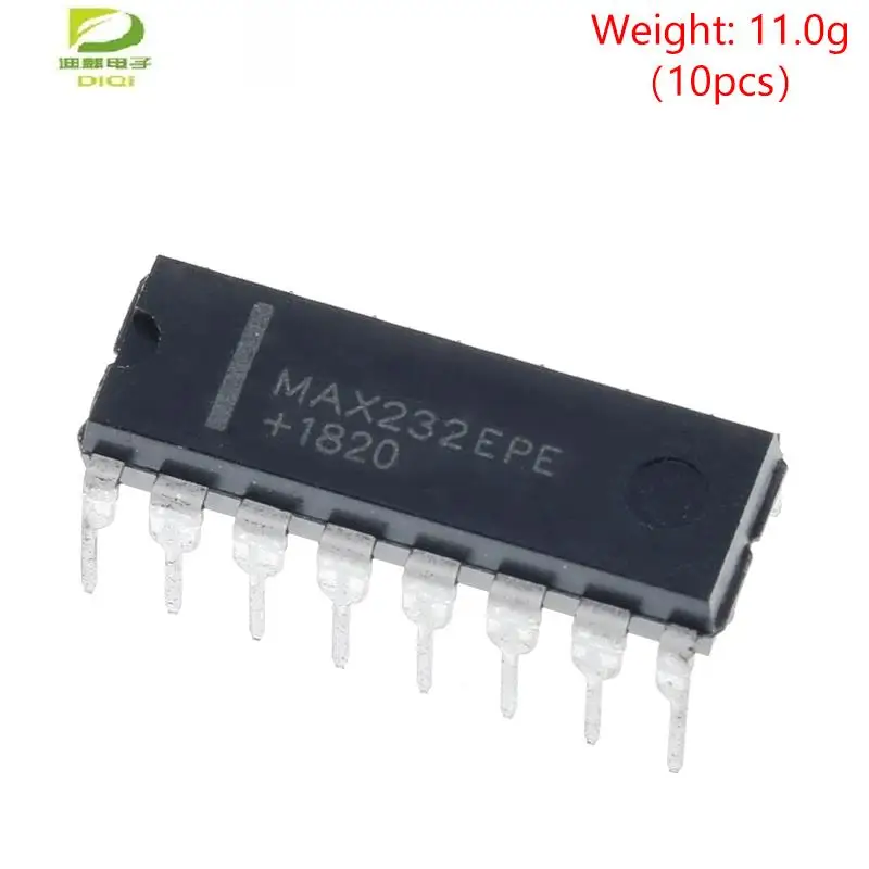 

Новые оригинальные 10 шт. MAX232EPE DIP MAX232 RS232 приемопередатчики/приемники