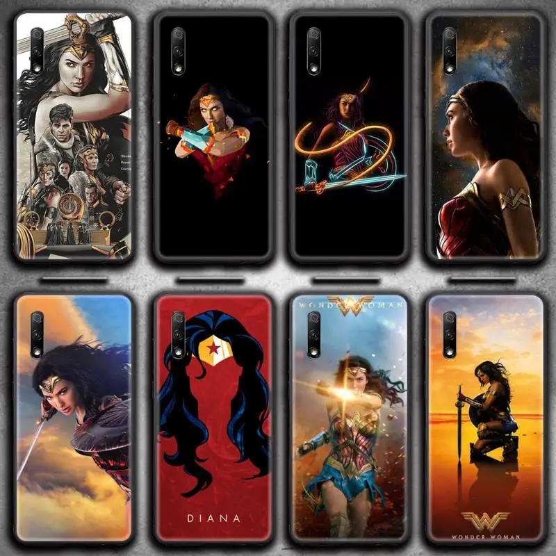 

Wonder Woman Phone Case For Huawei Nova 6se 7 7pro 7se honor 7A 8A 7C 9C Play