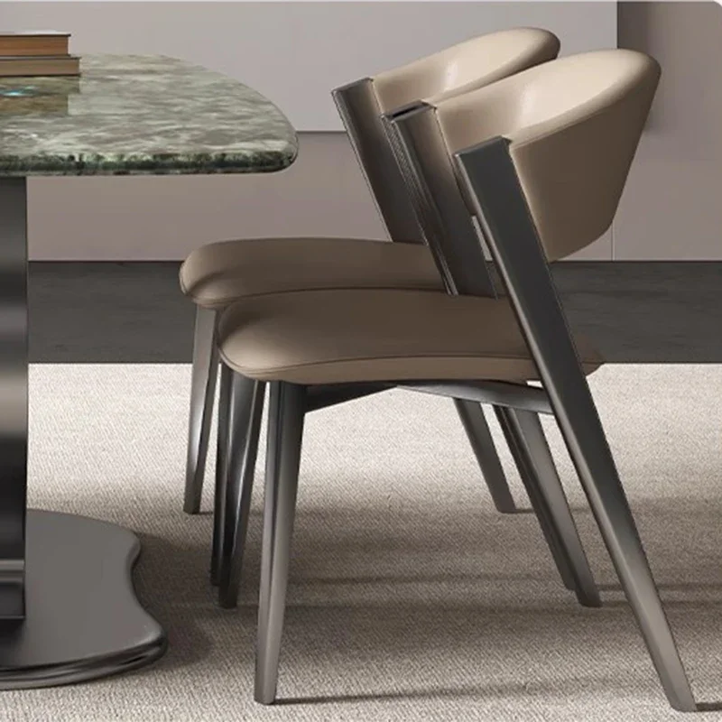 Salon Iron Art Обеденный стул Скандинавский комод для макияжа спальни Комфортное