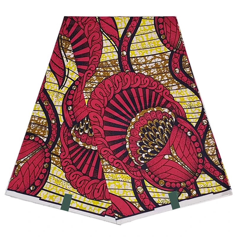 

Newest Veritable Dutch Grand Guarantee Real Wax Print Batik Fabric Pagne Africa Dress 100% Cotton Wax Loincloth Tissu TN0713