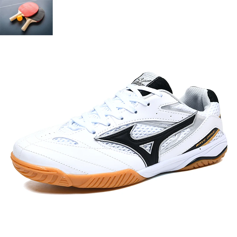 

Table Tennis Shoes Men and Women Wear-resistant Tennis Sports Trainers Unisex Breathable Sports Anti-Slippery Pingpong Sneakers