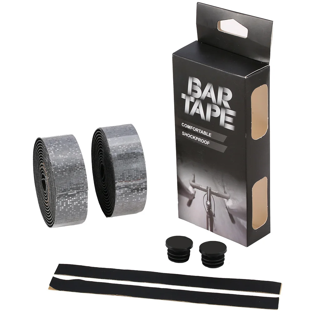 

Road Bike Tapes Bicycle Handlebar Tape PU Non-slip Anti-Vibration Damping Racing Starry Sky For Cycling Handle Bar Belt Straps