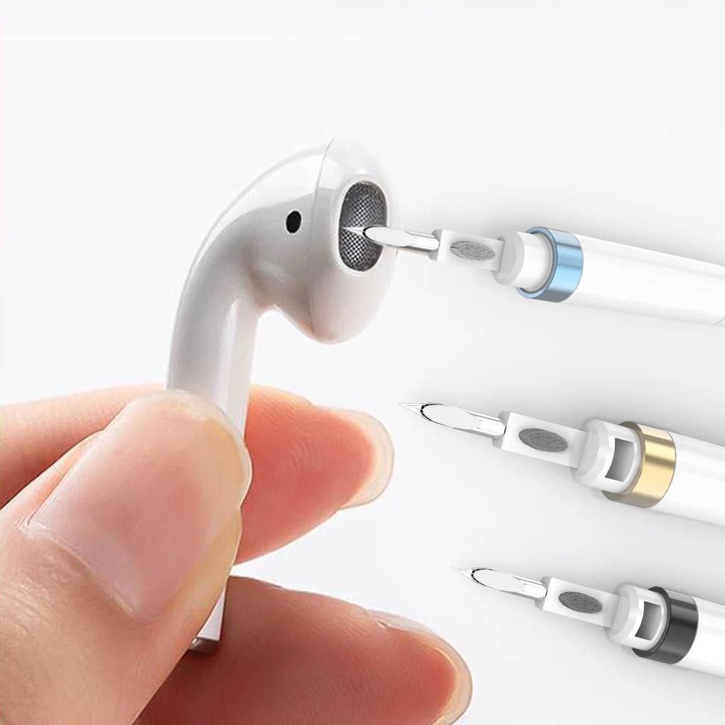 

Earphone Cleaning Pen Multifunctional Bluetooth Wireless Headphones Cleaning Pen Cleaner Tools for Apple Airpods 1/2/3