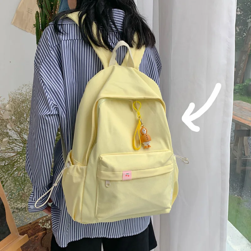 

Нейлоновый модный дизайнерский женский рюкзак, вместительная Милая школьная сумка, брендовая Студенческая дорожная сумка для ноутбука в с...