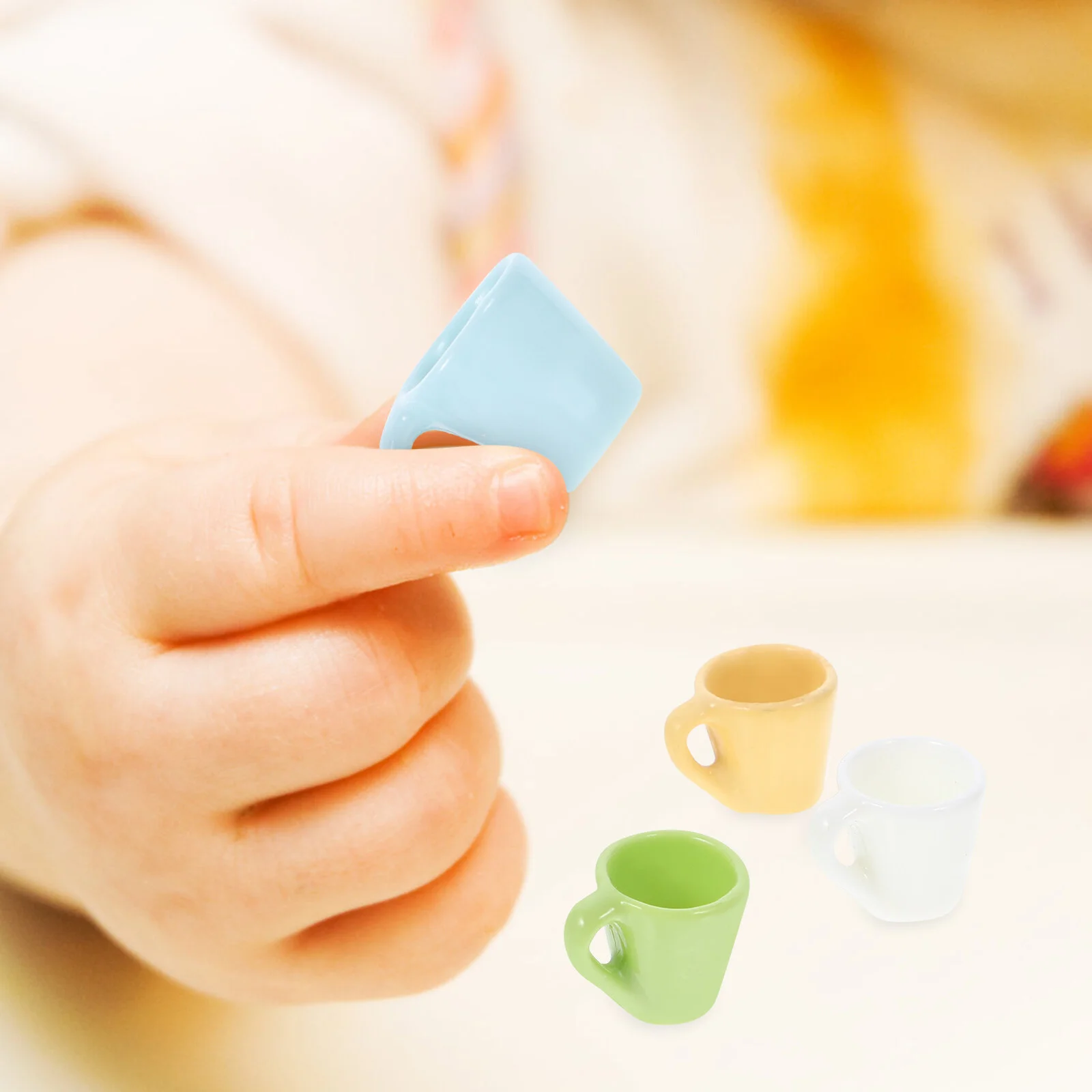 

Coffee Cups Small Coffee Cup Mini Cups Dollhouse Accessories Miniature Resin Mugs Kitchen Toys