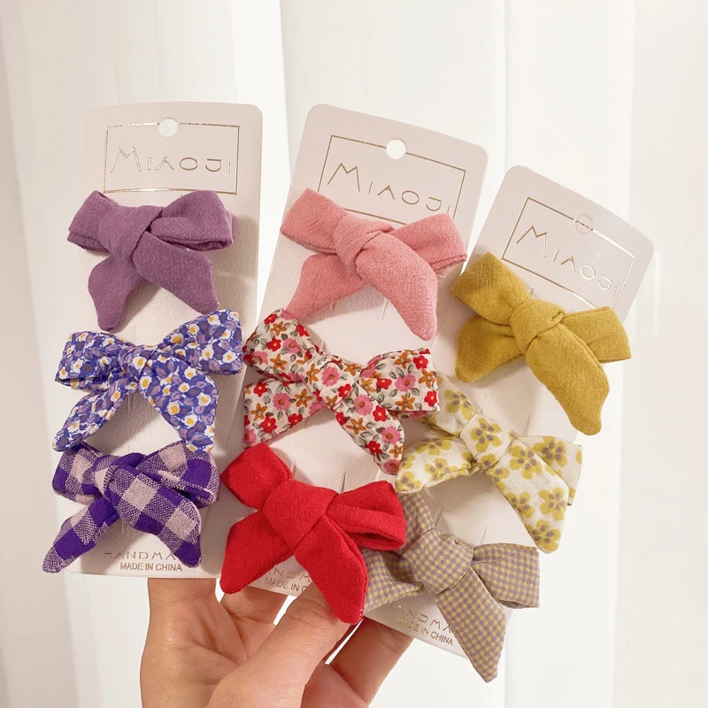 

Заколки для волос в клетку, 3 шт./компл.