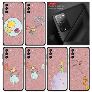 Phone Case For Samsung S21 S20 FE S22 Ultra S10 S9 S8 Plus S10e for Galaxy Note 20Ultra 10Plus Little Prince sun king Little Fox