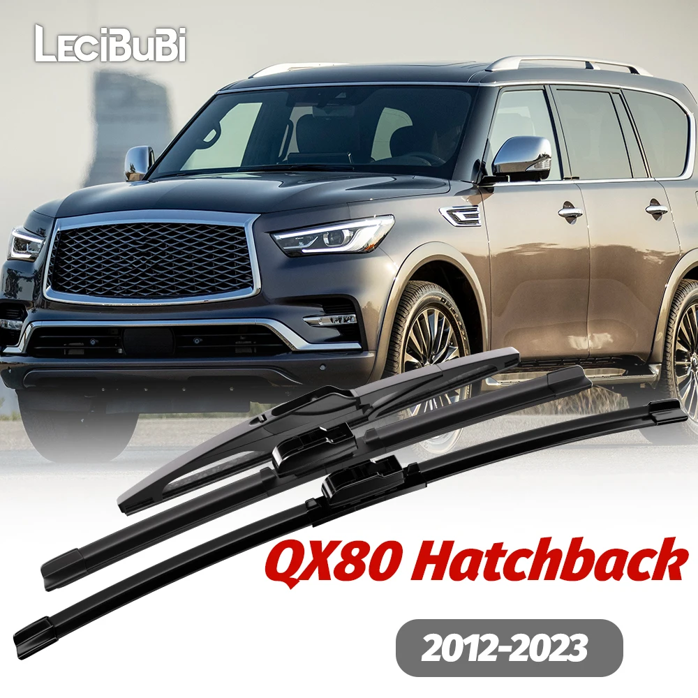 

Комплект Резиновых Щеток Стеклоочистителей (передние И Задние) Для Infiniti QX80 Hatchback 2012-2023, Черные