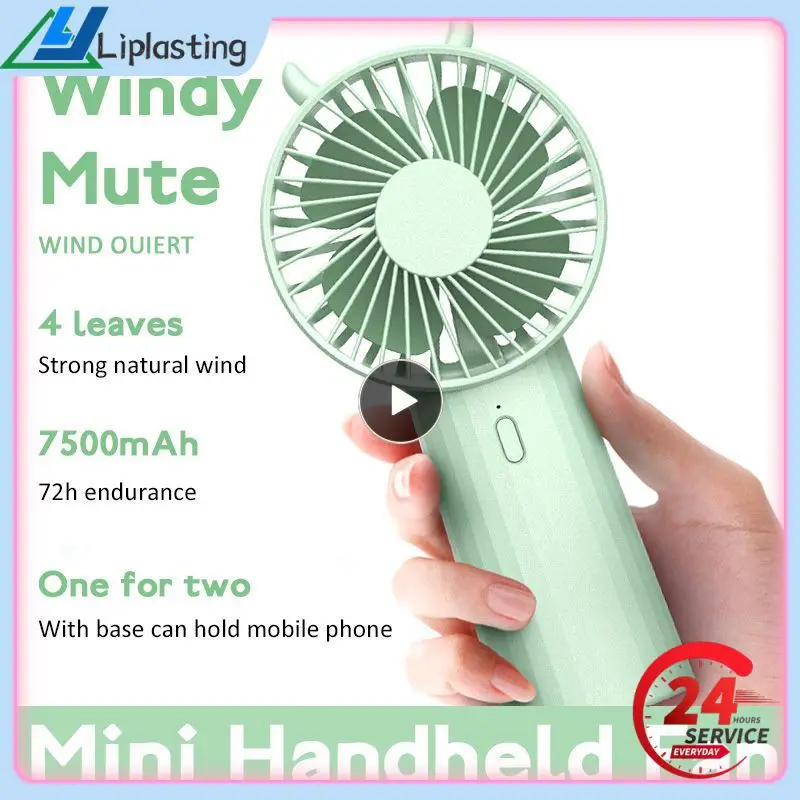 

1~8PCS New Portable Fan 2000mAh Rechargeable Handheld Fan Mini Usb Fan for Camping Mini Portable Air Conditioner Air Cooler