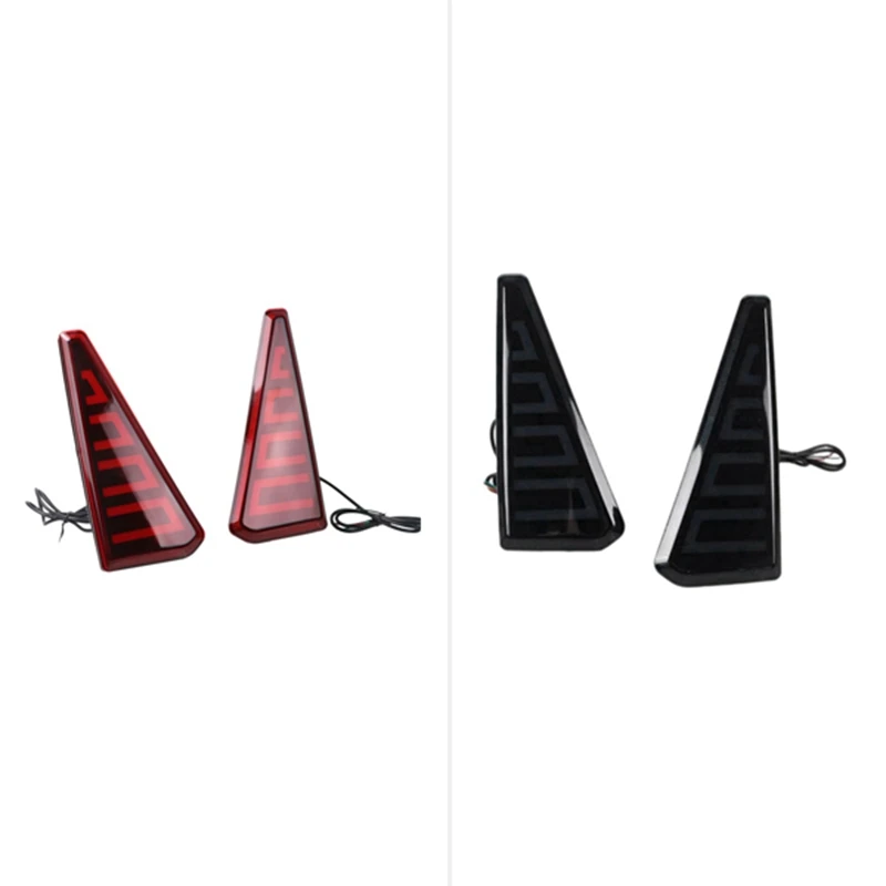2 шт. автомобильных светодиодных фонарей заднего бампера стоп-сигналы поворота
