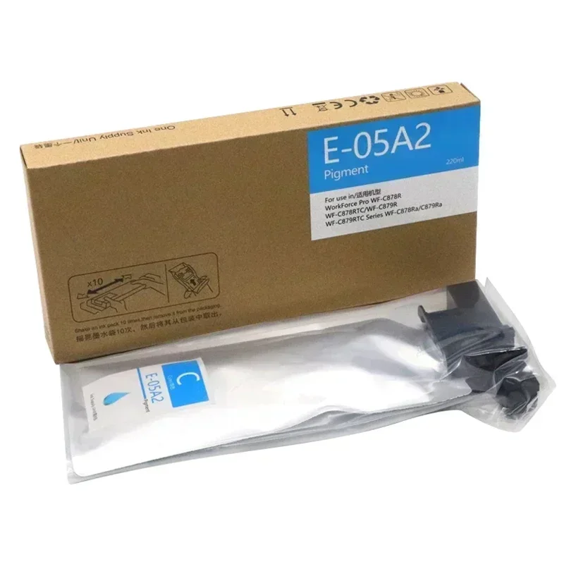 T05A1-картридж T05A4 с пигментными чернилами для Epson WorkForce Pro WF-C878R WF-C879R C878R C879R Сумка