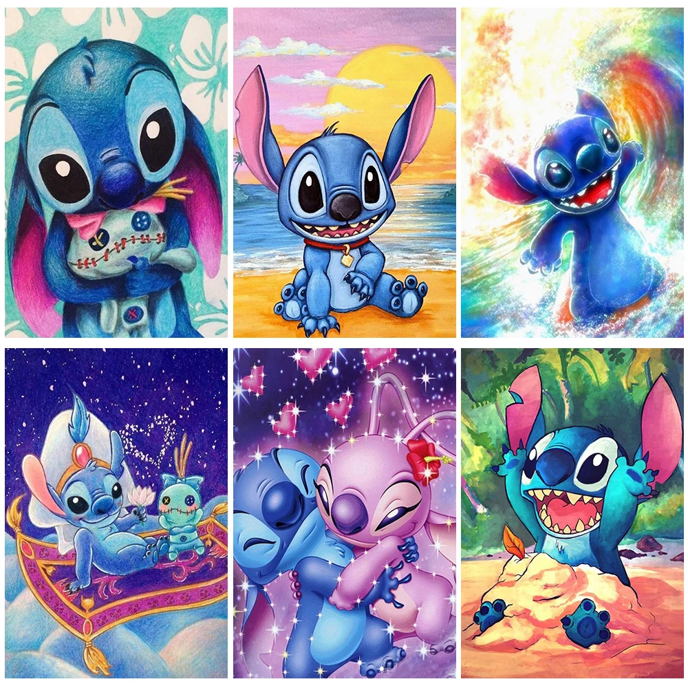 

Алмазная мозаика «сделай сам» из мультфильма «ЛиЛо»