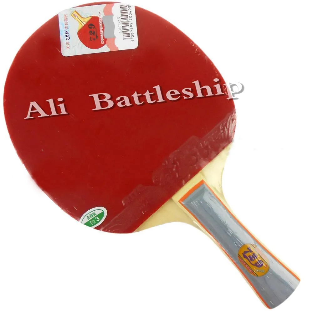 

RITC 729 1040# pips-in table tennis racket for pingpong with a bat case shakehand Long Handle FL