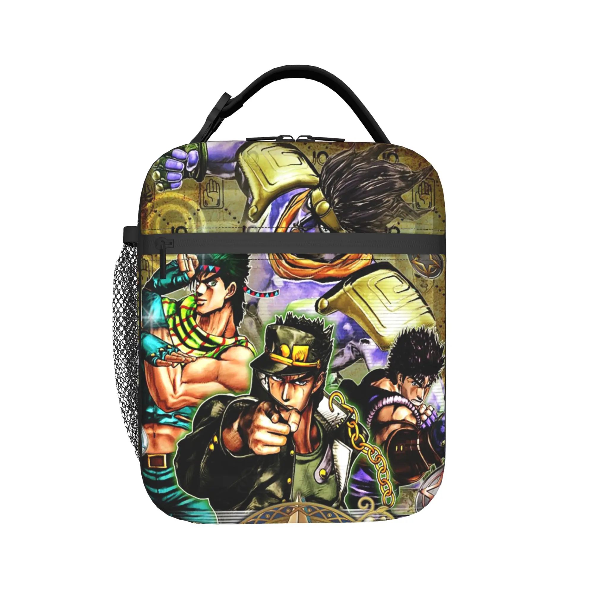 Фото Термосумки для обедов Joestar Family Bizarre Adventure Dio, аниме-сумки для еды Jojo's, контейнеры для обедов, сумки-тоуты для школы, сумки для еды №3