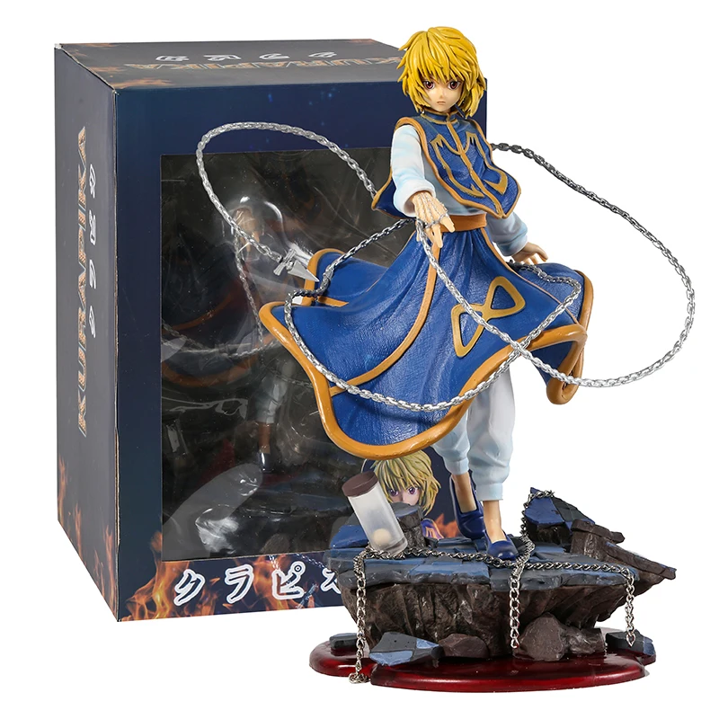 

HUNTER X HUNTER Kurapika Gon Freecss Killua Zoldyck GK Statue PVC Figure Collectible Model Toy Decoration Gift Doll