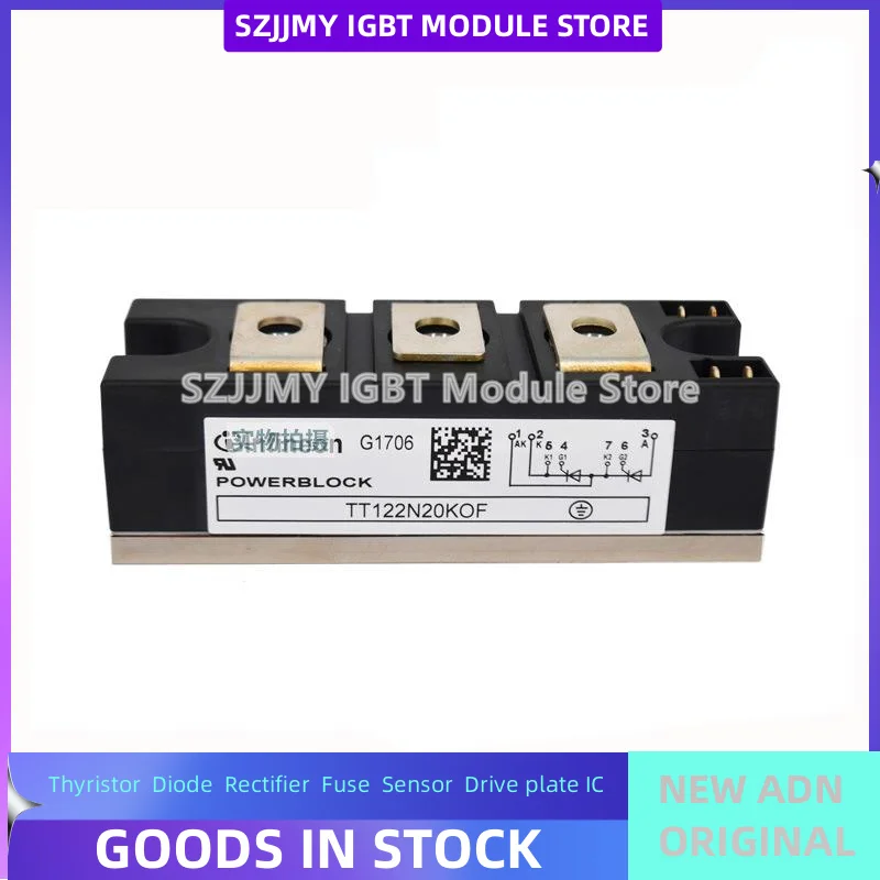 IGBT модуль TT122N22KOF TT122N24KOF TT122N22KOF TT122N24KOF TT131N12KOF TT131N14KOF