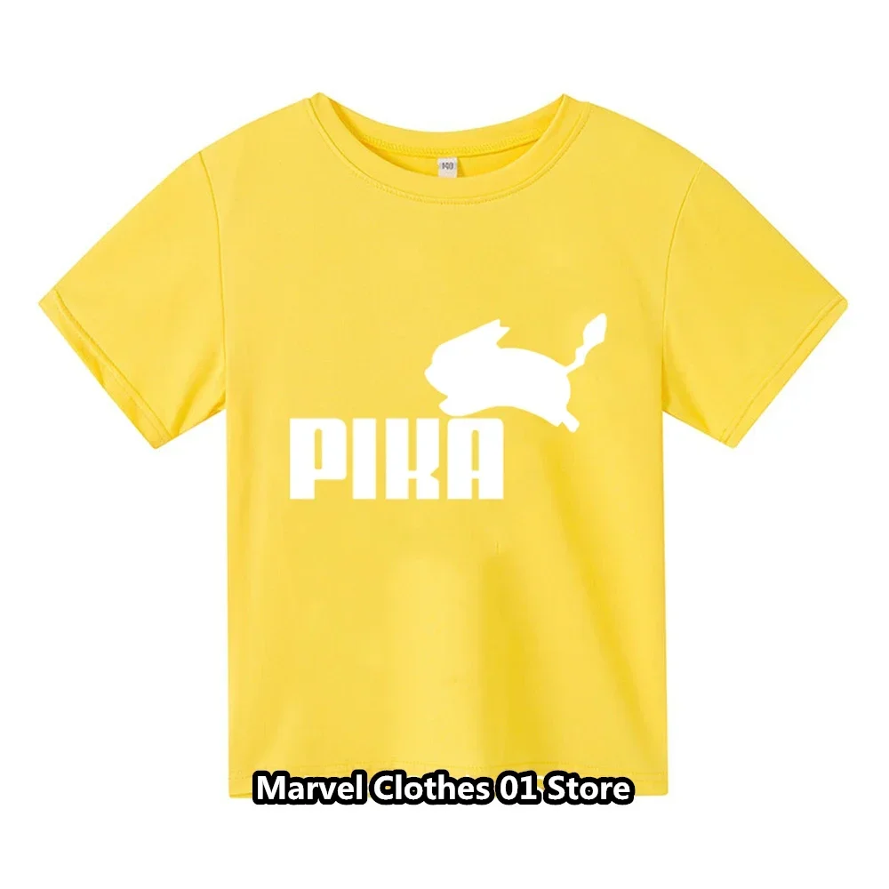 Новинка 2024 летняя футболка для маленьких мальчиков милая пика детская одежда