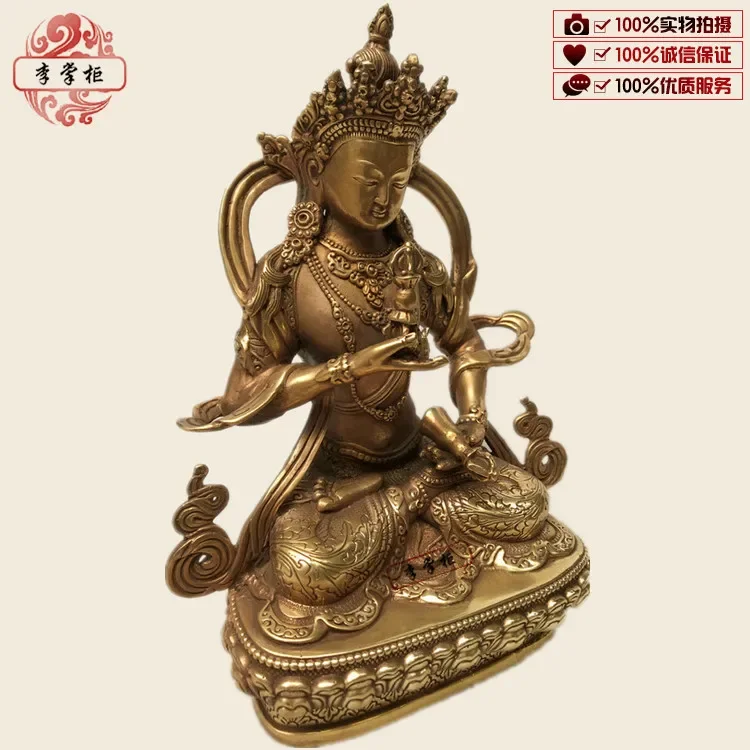 Непальская эзотерическая статуя Будды Canon из чистой меди Ваджрасаттвы