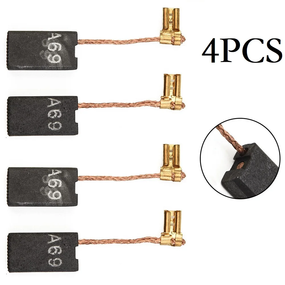 4 шт./компл. запасные части для угольных щеток GBH5400 GBH5-38 X GSH38 8 GSH88X GBH5-40D GSH500 GSH5 TSH5000