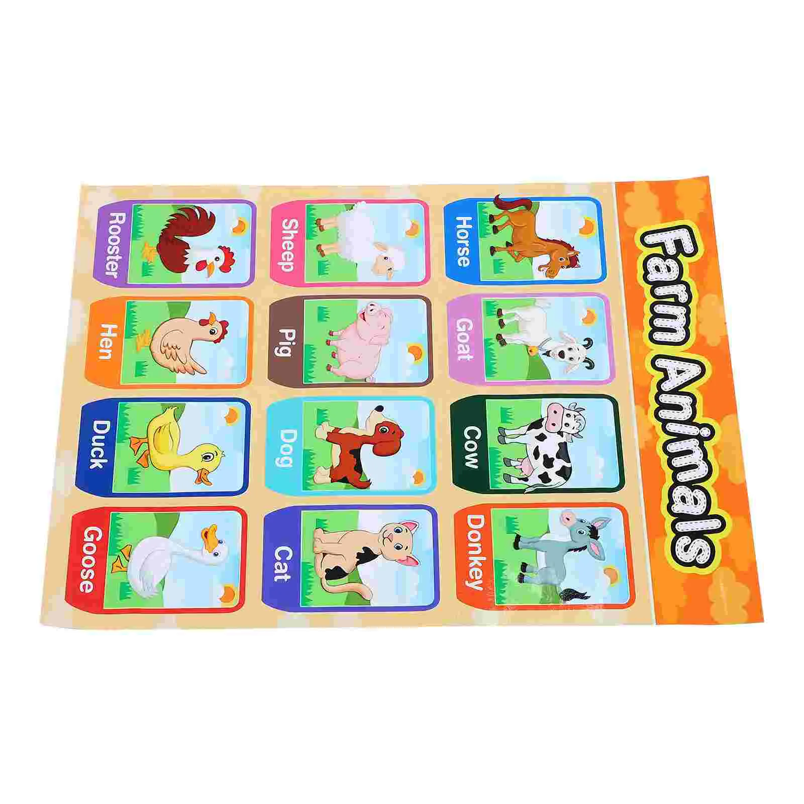 

Настенные постеры для дошкольников с английским алфавитом, подвесная картинка, игрушка для малышей, Домашнее обучение