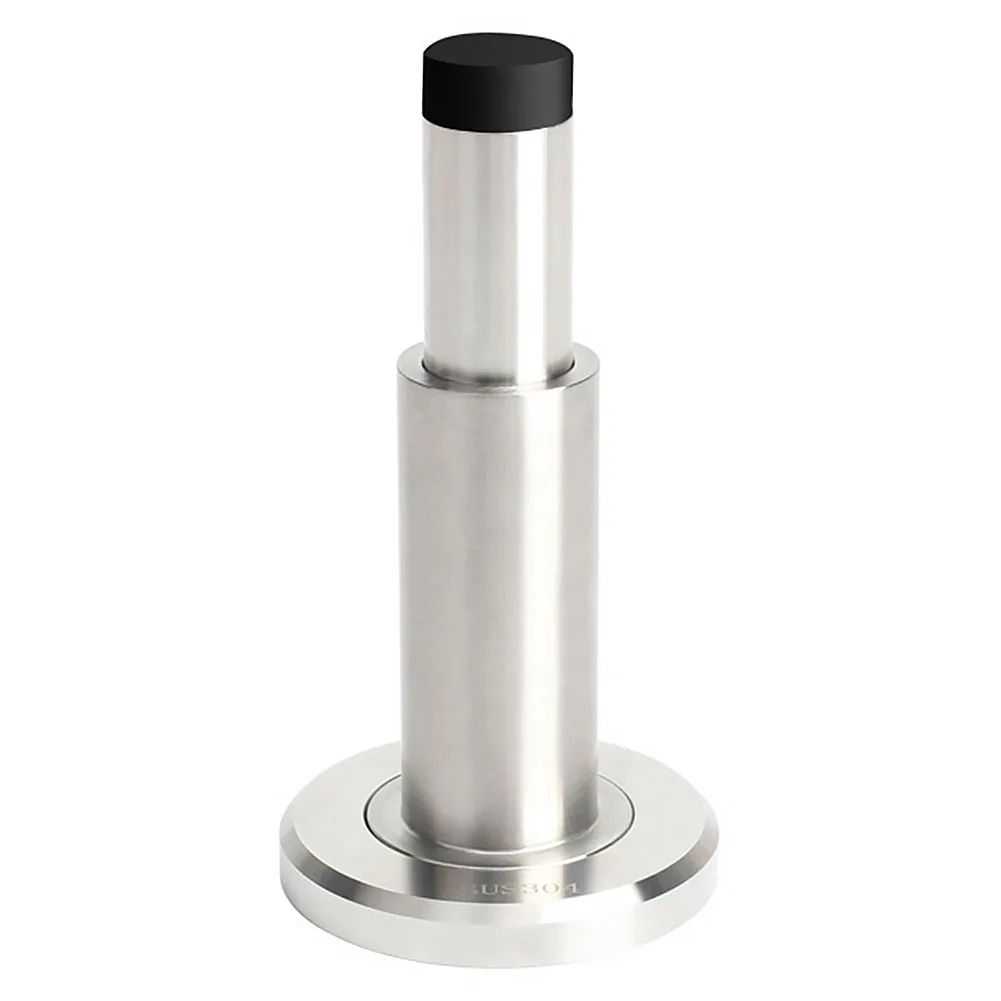 

Easy Install Door Stopper Mute Wall Mount Home Use Retractable Anti Collision Adjustable Rubber Stainless Steel