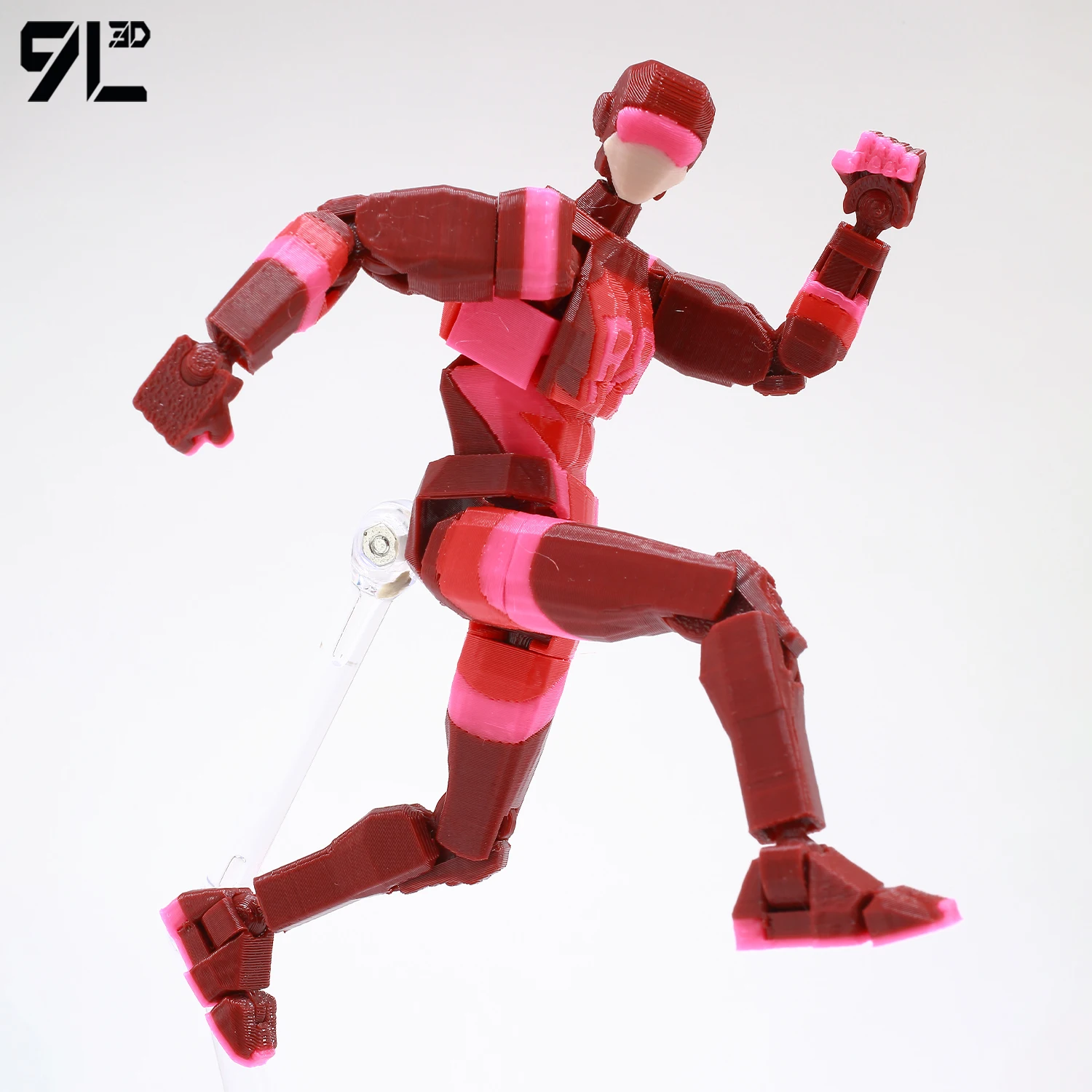 Фото Коллекционная фигурка Red Rush Action Figure Toy 9L3D Lucky13 Dummy13, напечатанная на 3D-принтере, с множеством подвижных суставов, настольное украшение, для взрослых, для демонстрации №3