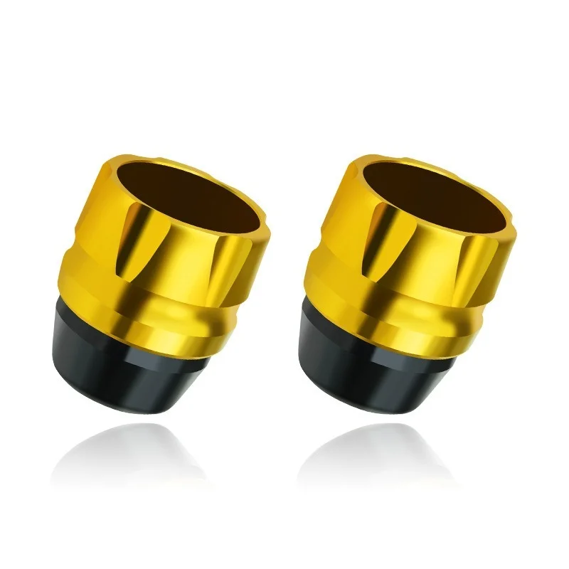

2 PCS Motorcycle Buffer Anti Collision Cup Front Fork Cup Wheel Protection Motorbike Crash Pads Motorcycle Frame Sliders